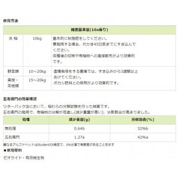 【メーカー直送品・代引不可】 川合肥料　微生物資材　五右衛門　10kg　セルロース強力分解菌資材_1