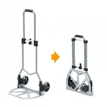 サンワサプライ 折りたたみキャリー 2輪台車 CART-FA5GYの画像