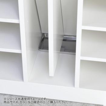 【メーカー直送品・代引不可】 豊國工業 アンブレラ＆シューズロッカー下置き用H1530 USL-10-LP 本体・棚板下5段:ライトピンク傘立て・棚板上5段:ホワイト_2