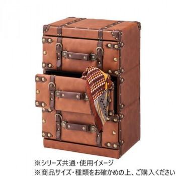 【メーカー直送品・代引不可】 東谷 チェスト3D ブラウン IW-273の画像
