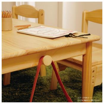 【メーカー直送品・代引不可】 弘益(KOEKI) UTILITY ファミリアキッズテーブル ナチュラル 900×580×440mm FAMT90NA