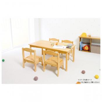 【メーカー直送品・代引不可】 弘益(KOEKI) UTILITY ファミリアキッズテーブル ナチュラル 900×580×440mm FAMT90NA