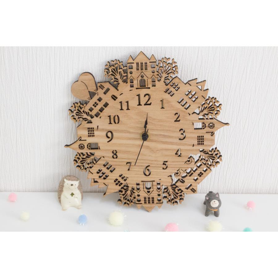 レザーカット シルエット時計 : fika 雑貨ショップ ヤフー店