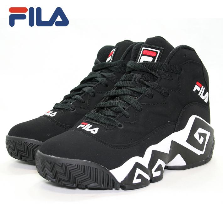 FHE102 001 MB BLK【FILA フィラ バスケ バッシュ カジュアル ストリート 復刻 バスケット】｜filafootwear