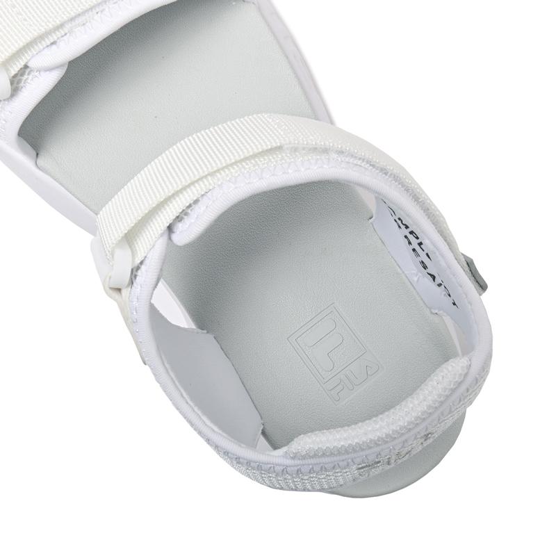 在庫限り【outlet / 処分特価品】WSS21081102 Disruptor Wedge Sandal 2(ディスラプターウェッジサンダル2) WHITE/SILVER｜filafootwear｜09