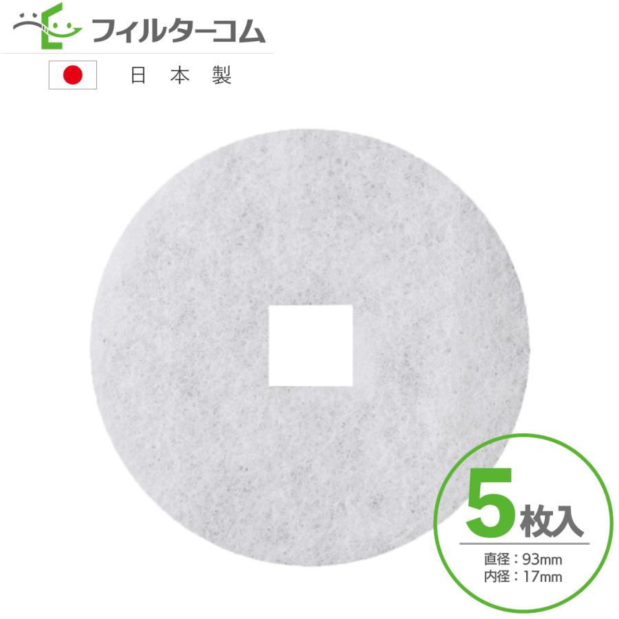 φ93内径口17（5枚入）ユニックス(UNIX) KRP100対応品【※枠無フィルター