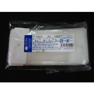 ☆送料無料☆　包装百貨店マルチフクロ ヘッダー付ＯＰＰ袋 H-6.5-8　100枚/パック | 