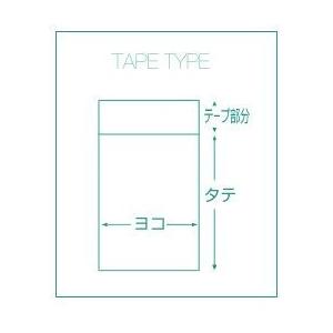 ☆送料無料☆　包装百貨店マルチフクロ OPP袋テープ付T-10-15　100枚/パック |  | 01