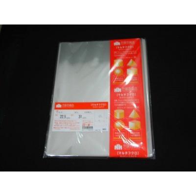 ☆送料無料☆　包装百貨店マルチフクロOPP袋テープなし　S-22.5-31（A4サイズ用）　100枚/パック | 