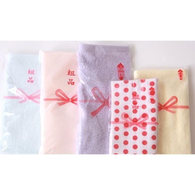 タオル用印刷入りポリ袋　乳白　サイズ130×280　厚み：0.03ミリ　枚数100枚　PRP-13-28-5 |  | 02