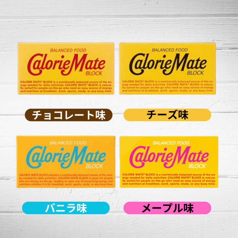 大塚製薬 カロリーメイト ブロック 2本入 4種×各3個 計12個 まとめ買い アソート セット 栄養補助食品 アウトドア 非常食 備蓄 間食 朝食置き換え