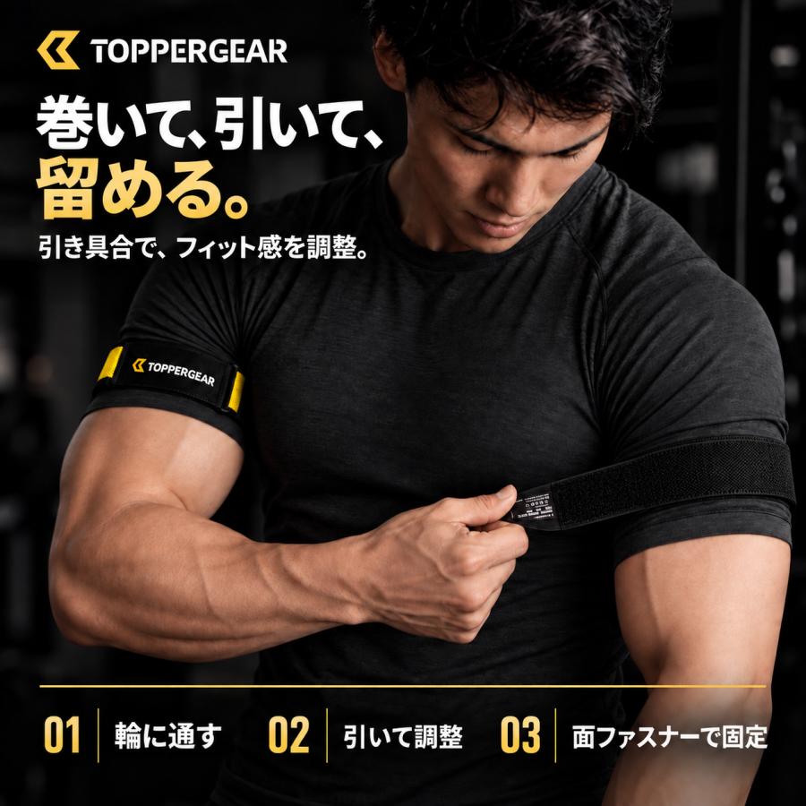 オクルージョントレーニングバンド 加圧バンド 血流制限トレーニング用
