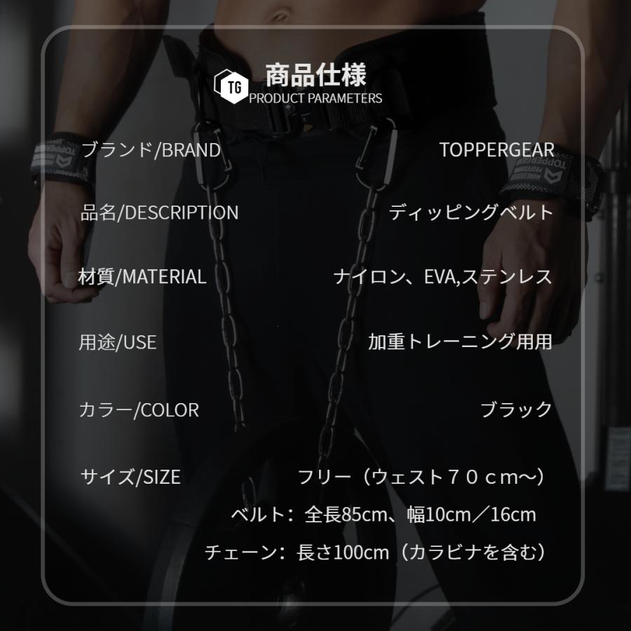 ディッピングベルト 加重トレーニング用 高重量対応 ステンレス