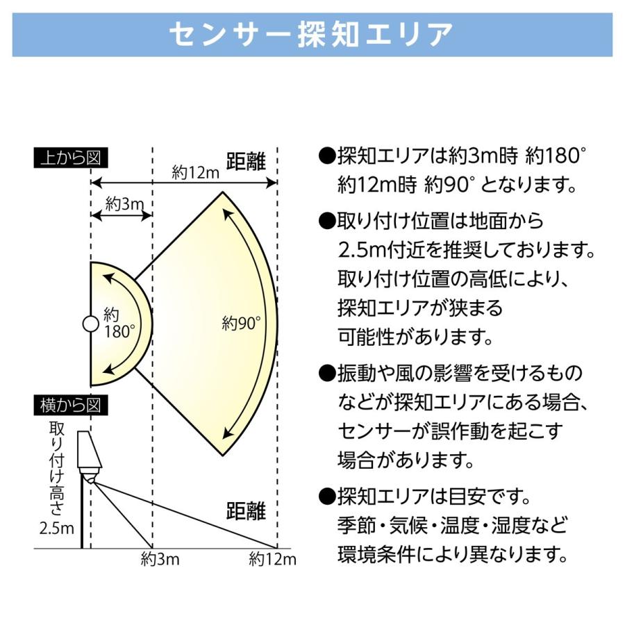 大進 Dla 7t0 Ac電源 Led センサーライト 2灯式玄関灯 防雨構造 可動式 屋外 防犯 Daishin ダイシン F Next Online 通販 Yahoo ショッピング
