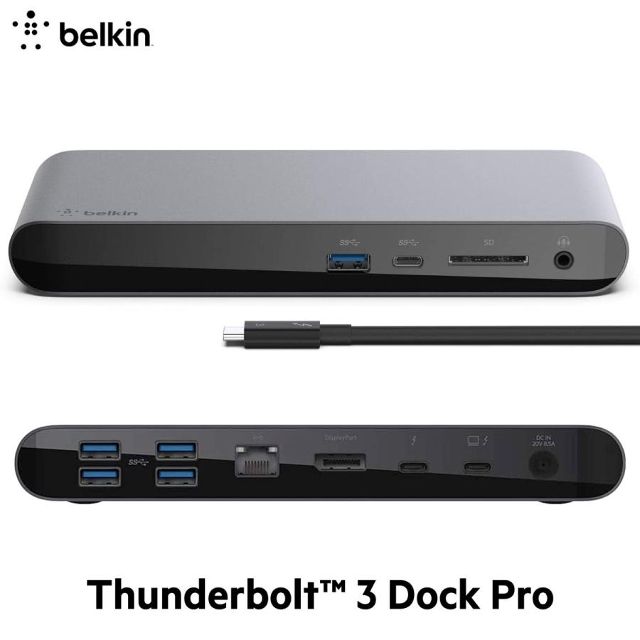 Belkin（ベルキン） belkin F4U097JA Thunderbolt 3 Dock Pro ドック