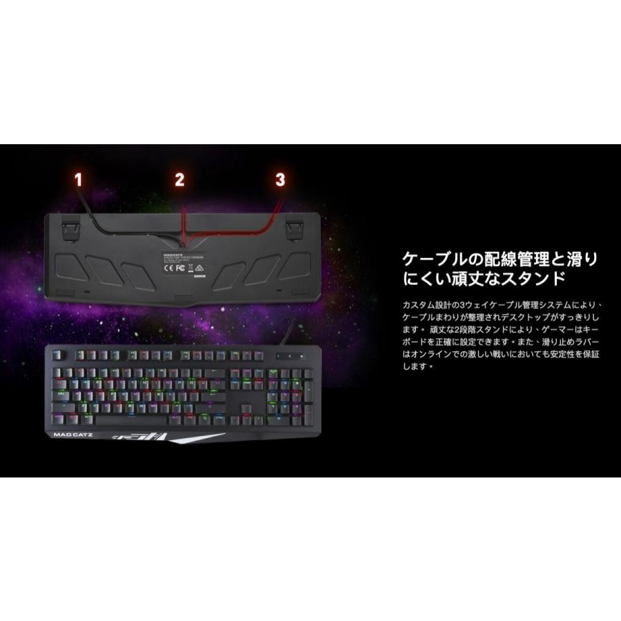 魅力の 赤軸 Rgb S T R I K E 4 未使用 マッドキャッツ キーボード Madcatz Mechanical Ks13mmusbl000 0j Keyboard Gaming Usbキーボード Labelians Fr