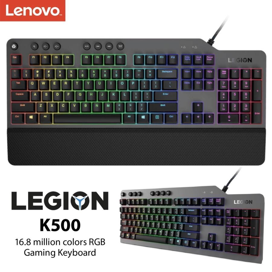 Lenovo LEGION K500 RGB メカニカル ゲーミング キーボード 日本語配列 レノボ レギオン GY40V42771 (10)