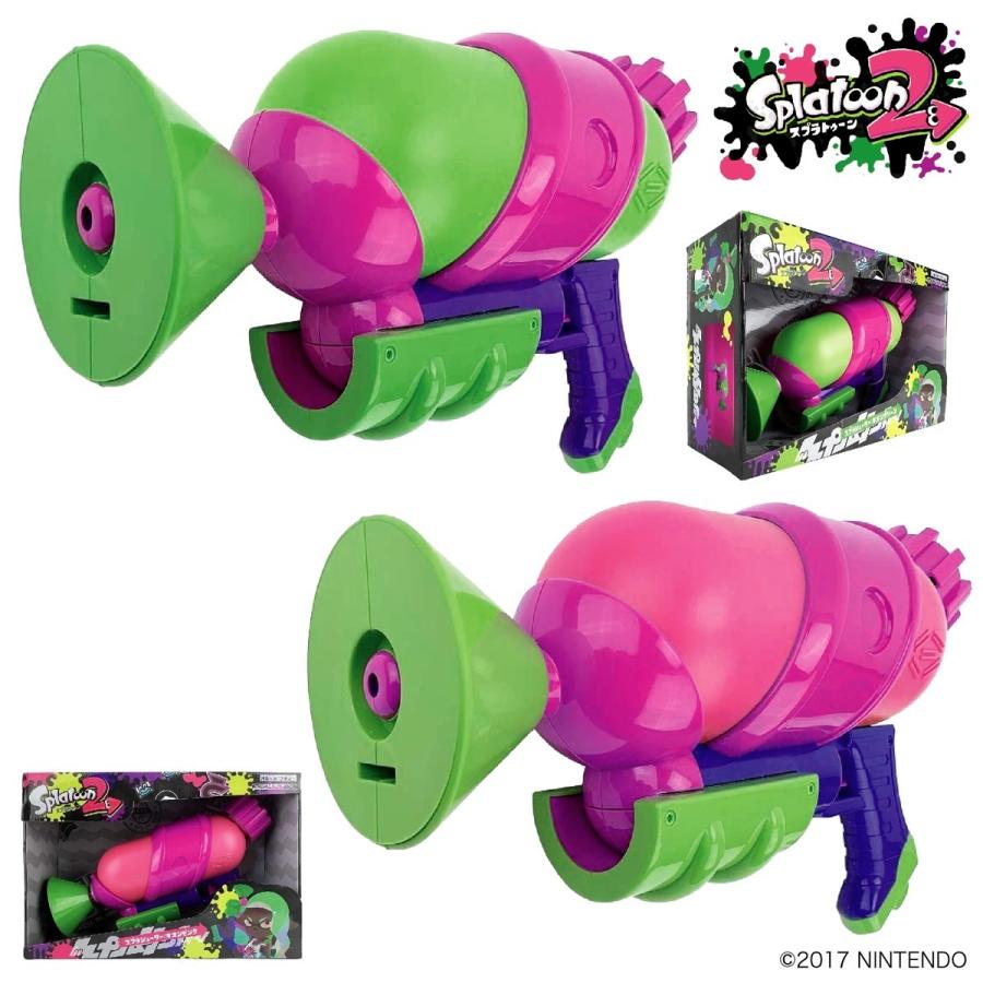 Splatoon2 スプラトゥーン2  シューター ネオングリーン 水鉄砲 スプラトゥーン2 タンク付きスプラシューター（ネオングリーン