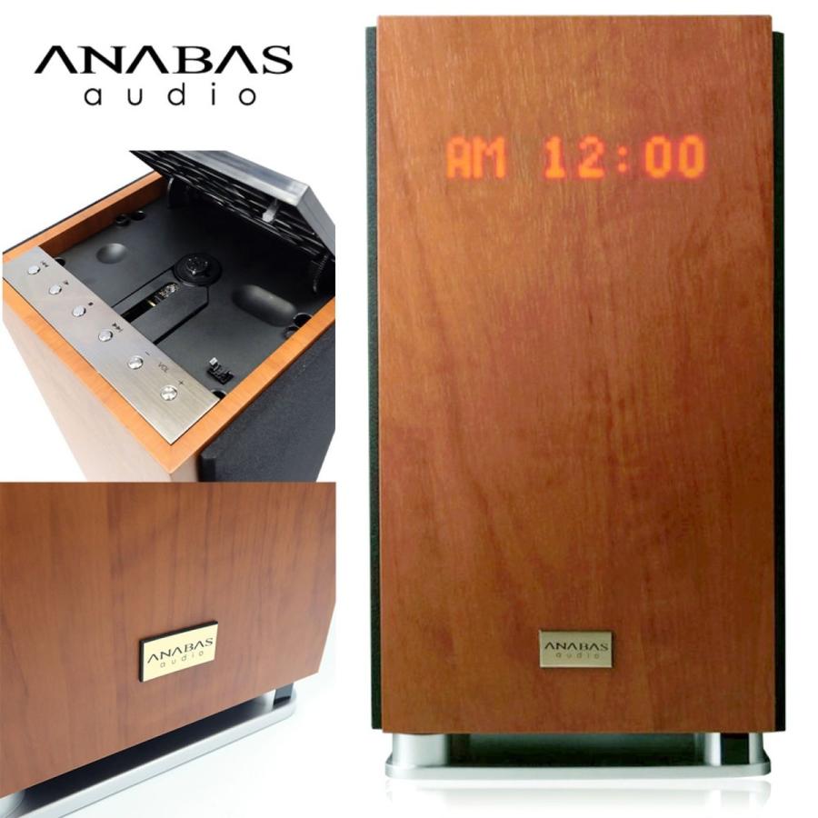 ANABAS AA-001 CDクロックラジオシステム CDプレーヤー