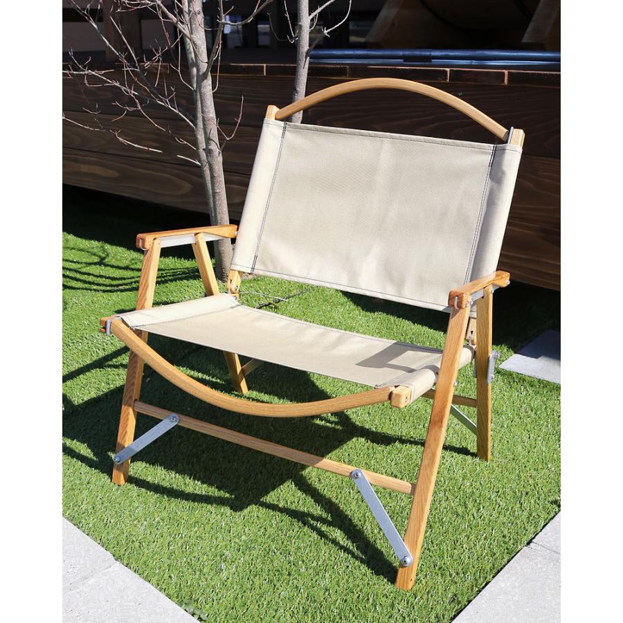 KERMIT CHAIR カーミットチェア ワイド オーク製 キャンプチェア