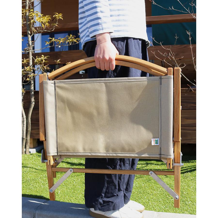 KERMIT CHAIR カーミットチェア ワイド オーク製 キャンプチェア