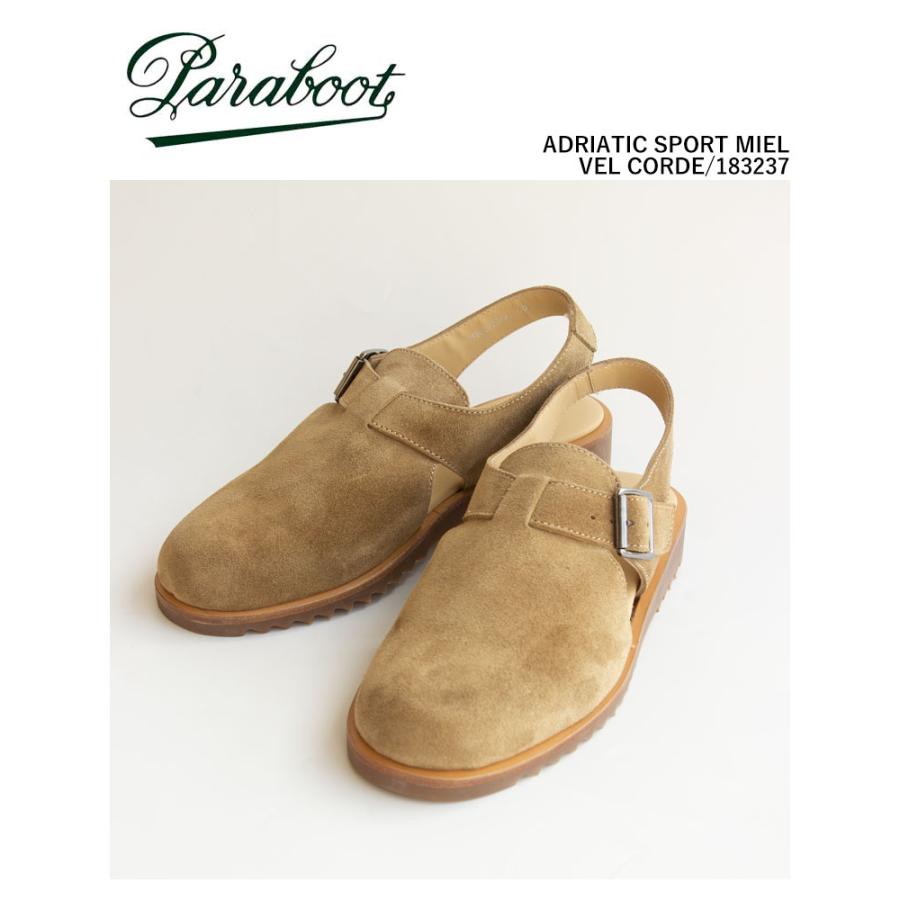 新品/Paraboot/ADRIATIC/SPORT/レザーサンダル/40 Paraboot パラブーツ アドリアティック レザーサンダル ADRIATIC