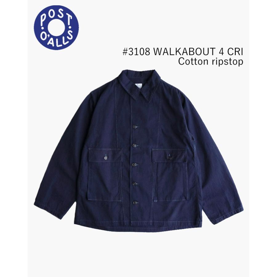 POST O'ALLS（ポストオーバーオールズ） POST OVERALLS#3108 WALKABOUT