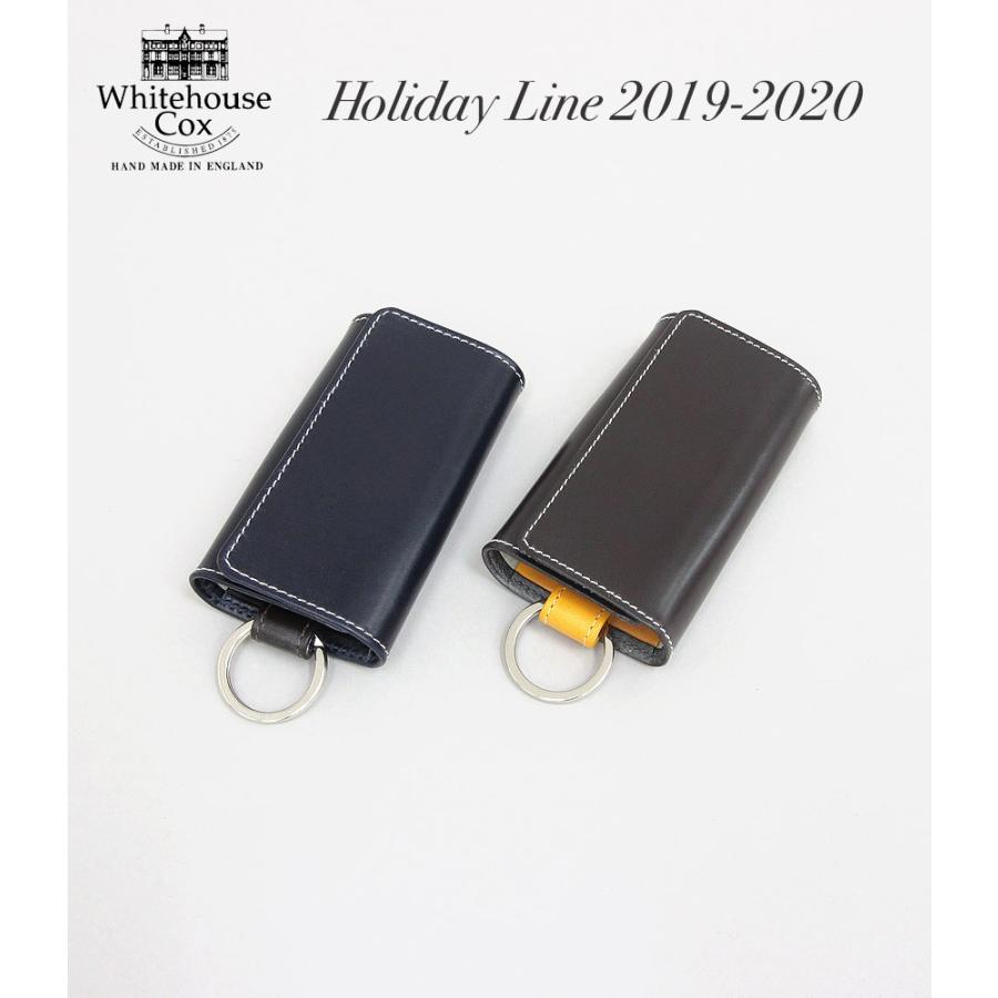 ホワイトハウスコックス ホリデーライン 19aw新色 キーケース Whitehouse Cox S9692 Keycase With Ring Holiday Line 19 Whc19hl9692 Fill Store 通販 Yahoo ショッピング