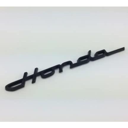 Honda クラシック エンブレム ブラック 筆記体 215mm×23mm ホンダ