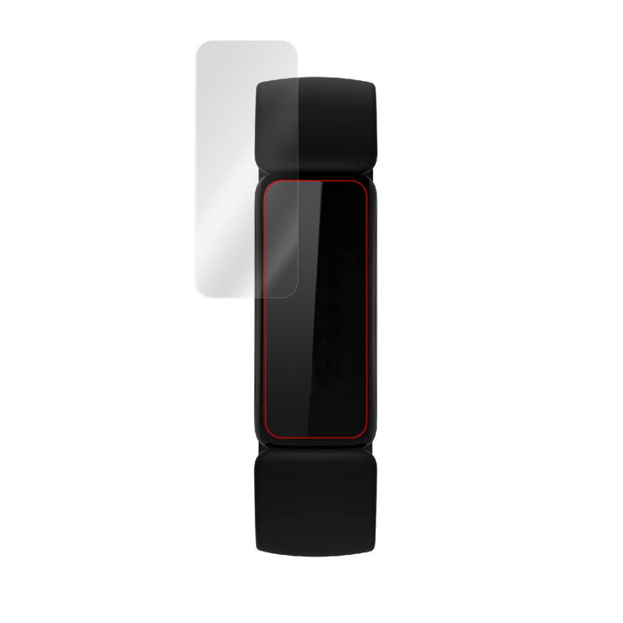 Fitbit Inspire2 保護 フィルム OverLay FLEX for Fitbit Inspire2 曲面対応 柔軟素材 高光沢 衝撃吸収 2枚組 フィットビットインスパイア2｜film-visavis｜03