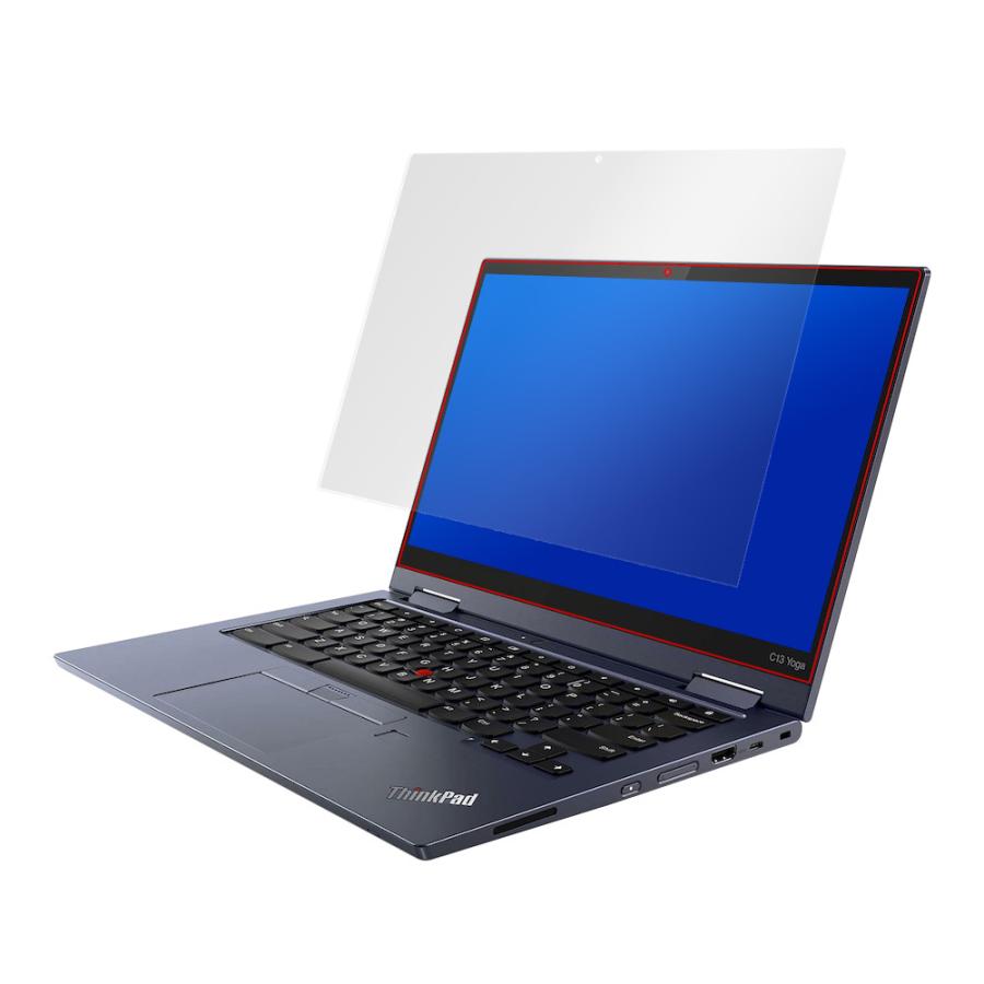ThinkPad C13 Yoga 保護 フィルム OverLay Eye Protector 9H for Lenovo ThinkPad C13 Yoga Chromebook 高硬度 ブルーライトカット レノボ シンクパッド｜film-visavis｜03