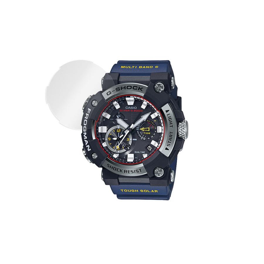 CASIO G-SHOCK MASTER OF G SEA FROGMAN GWF-A1000 シリーズ 保護 フィルム OverLay Brilliant for カシオ GショックGWFA1000 指紋がつきにくい 防指紋 高光沢｜film-visavis｜03