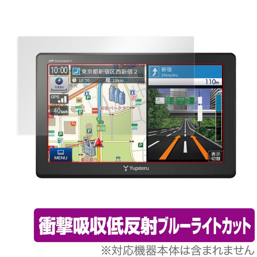 Yupiteru MOGGY YPB747 YPB737 保護 フィルム OverLay Absorber for 