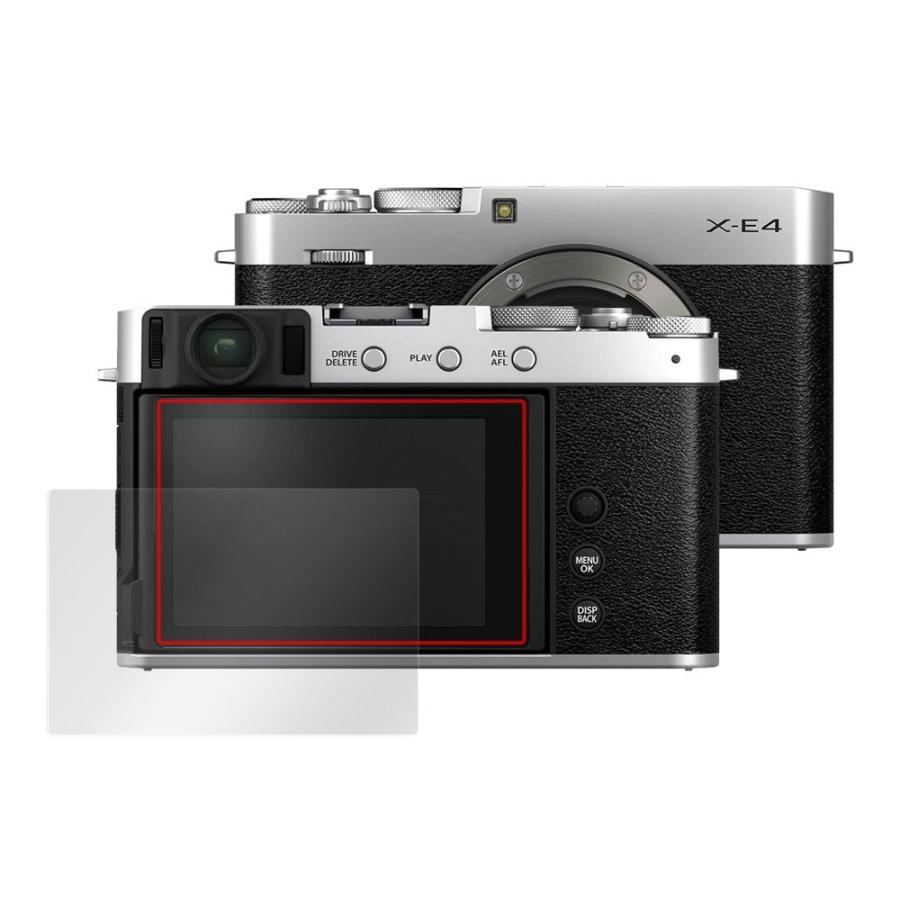 FUJIFILM ミラーレスデジタルカメラ X-E4 X-T4 保護 フィルム OverLay Eye Protector 低反射 フジフイルム デジタルカメラ XE4 XT4 ルーライトカット 反射低減｜film-visavis｜03