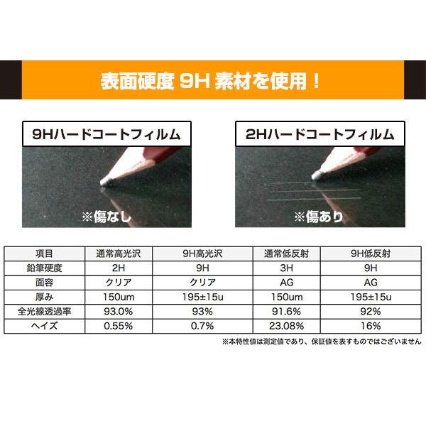 12.1インチ(16:10) 汎用サイズ OverLay 9H Plus 9H 高硬度で映りこみを低減する低反射タイプ 保護フィルム(261x163mm)｜film-visavis｜04