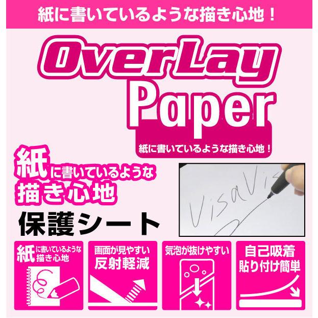 PlayStation Vita PCH-1000 表面 背面 フィルムセット OverLay Paper for プレイステーション Vita ペーパーライク 紙のような描き心地｜film-visavis｜02