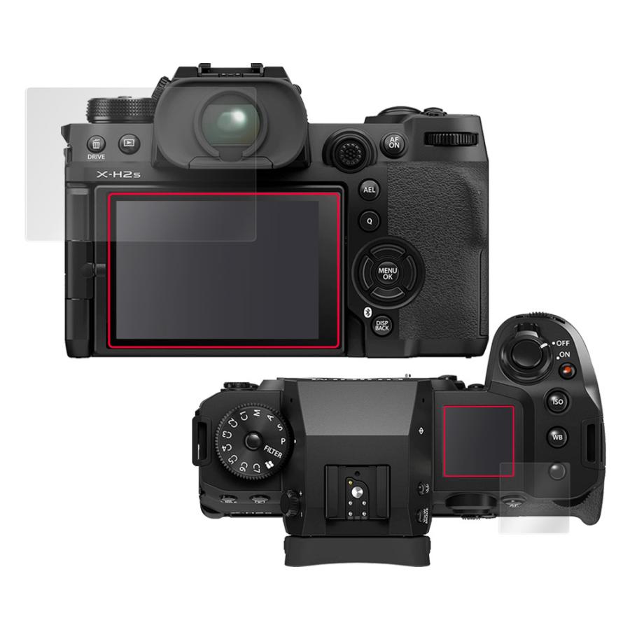 FUJIFILM ミラーレスデジタルカメラ X-H2 X-H2S 保護 フィルム OverLay Plus フジフイルム XH2 XH2S 液晶保護 アンチグレア 反射防止｜film-visavis｜14