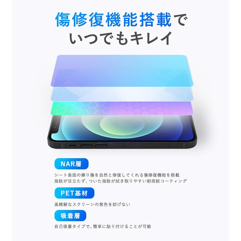 Teclast P30S 表面 背面 フィルム OverLay Magic for テクラスト タブレット P30S 表面・背面セット 傷修復 耐指紋 指紋防止 コーティング｜film-visavis｜03