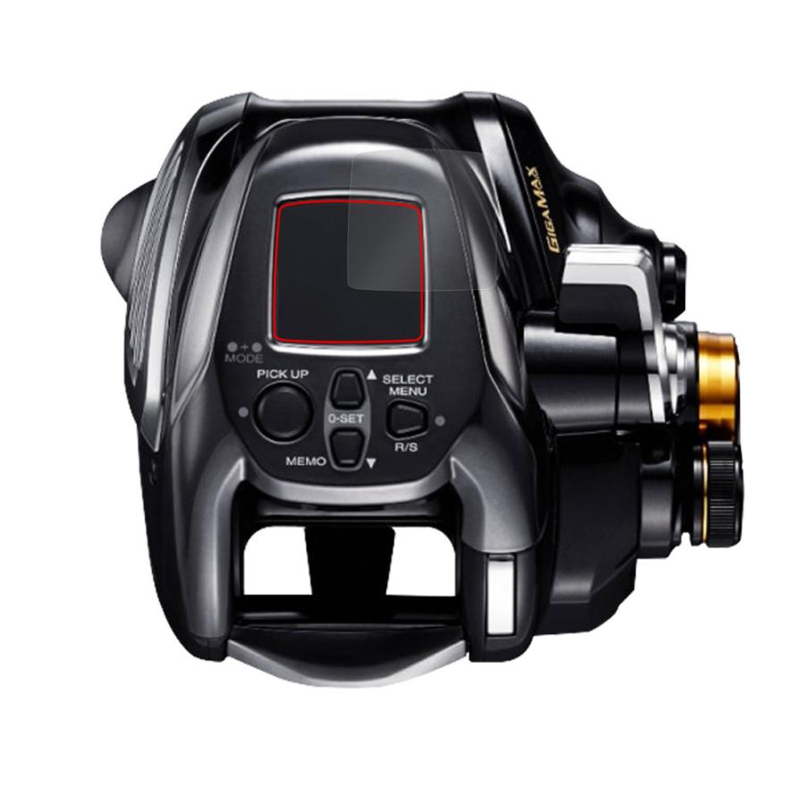 SHIMANO リール 22 ビーストマスター 2000 保護 フィルム OverLay 9H Brilliant for シマノ 22 BeastMaster 2000 9H 高硬度 透明 高光沢｜film-visavis｜16