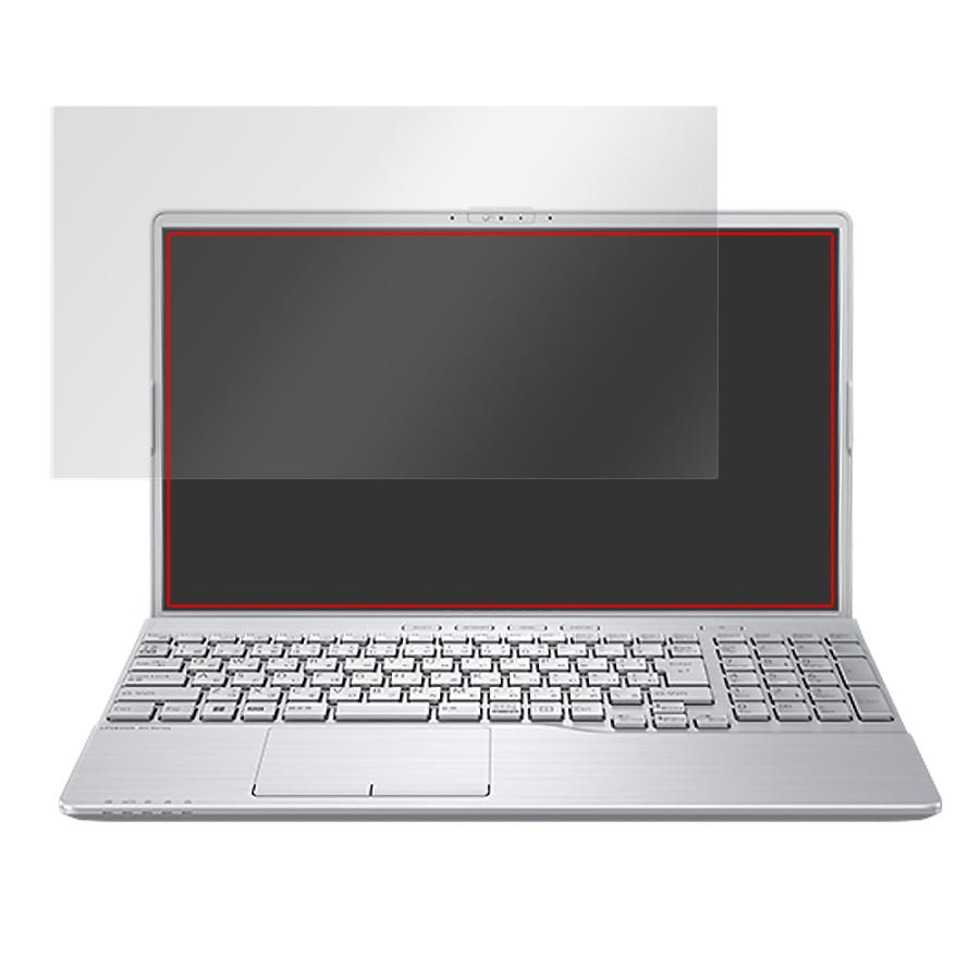 LIFEBOOK AHシリーズ AH53/G2 AH50/G2 保護 フィルム OverLay Eye Protector 低反射 富士通 ライフブック ブルーライトカット 反射防止｜film-visavis｜16