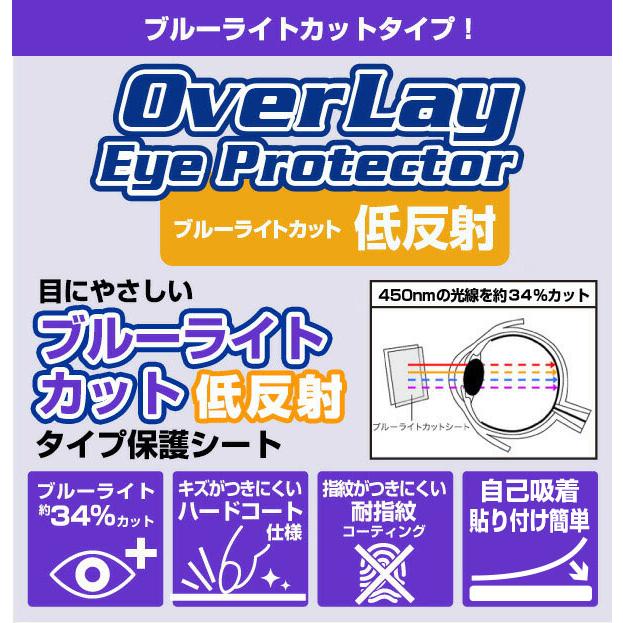 ダイワ 電動リール 21 シーボーグ G300J 画面 フチ 保護 フィルム OverLay Eye Protector 低反射 画面・フチセット ブルーライトカット｜film-visavis｜02