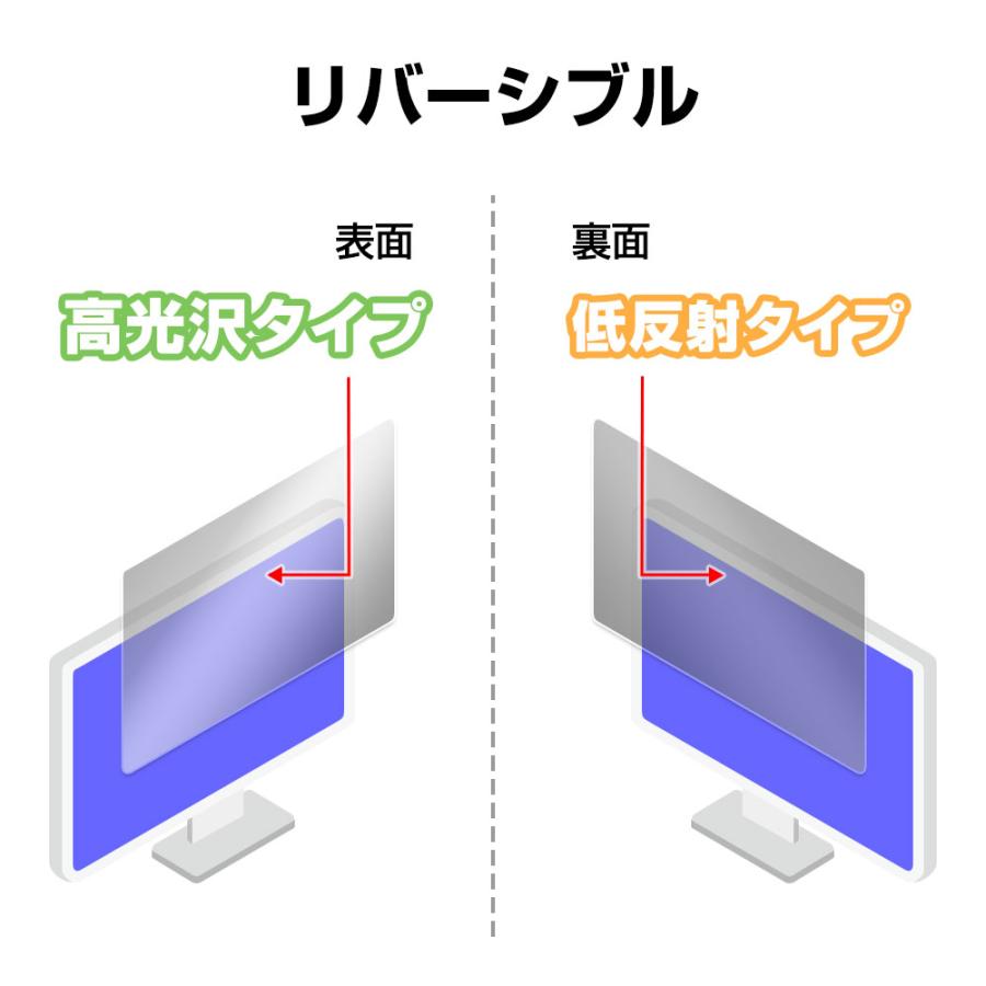 10.1インチ(16:9) 汎用サイズ OverLay Secret プライバシーフィルター のぞき見防止 ツメ固定タイプ 保護フィルム(224x126mm)｜film-visavis｜04