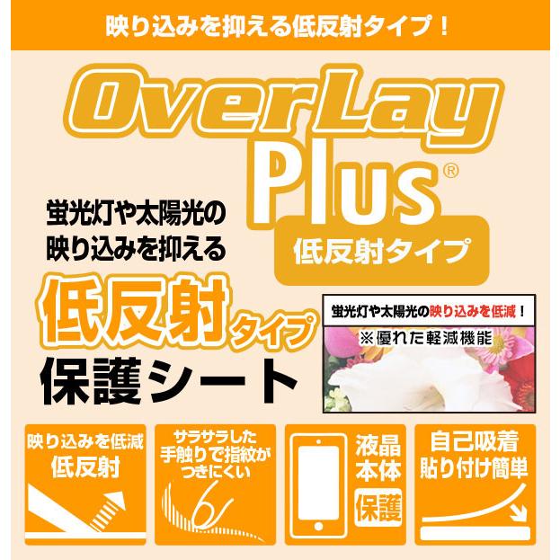 Miyoo Mini Plus ポータブルゲーム機 保護 フィルム OverLay Plus for ミヨー ミニ プラス 液晶保護 アンチグレア 反射防止 指紋防止｜film-visavis｜02