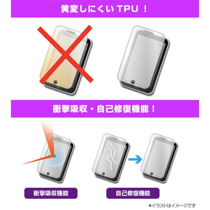 Cubot Pocket 3 背面 保護 フィルム OverLay FLEX 低反射 キューボット スマートフォン  Pocket3 本体保護 曲面対応 さらさら手触り｜film-visavis｜05