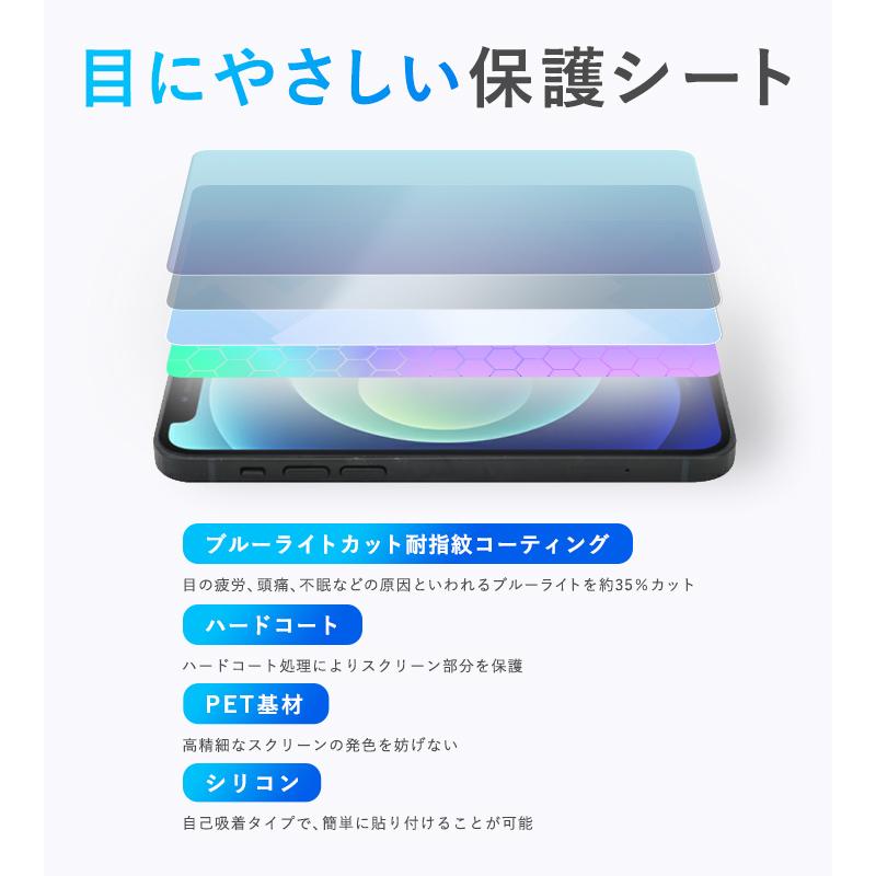 realme GT Neo5 保護 フィルム OverLay Eye Protector for リアルミー スマートフォン ジーティー ネオ5 液晶保護 ブルーライトカット｜film-visavis｜03