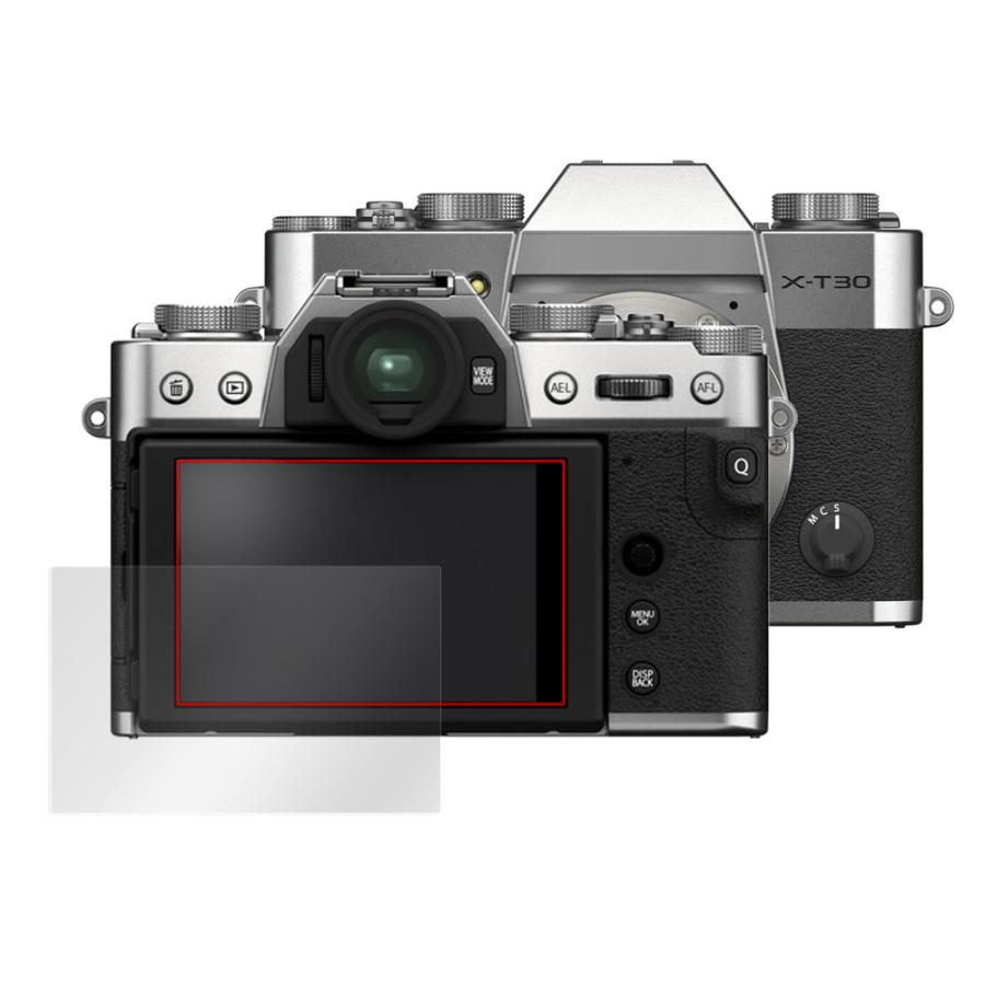 FUJIFILM X-T30 II 保護 フィルム OverLay 9H Brilliant フジフイルム デジタルカメラ XT30 II 9H 高硬度 透明 高光沢｜film-visavis｜16