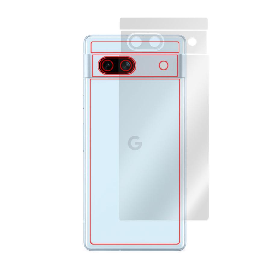 Google Pixel 7a 背面 保護 フィルム OverLay 9H Plus グーグル スマホ ピクセル 7a 9H高硬度 さらさら手触り反射防止｜film-visavis｜15