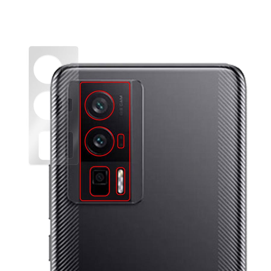 Xiaomi POCO F5 Pro カメラ 保護 フィルム OverLay 9H Brilliant シャオミー スマホ ポコ シリーズ 9H高硬度で透明感が美しい高光沢タイプ｜film-visavis｜15