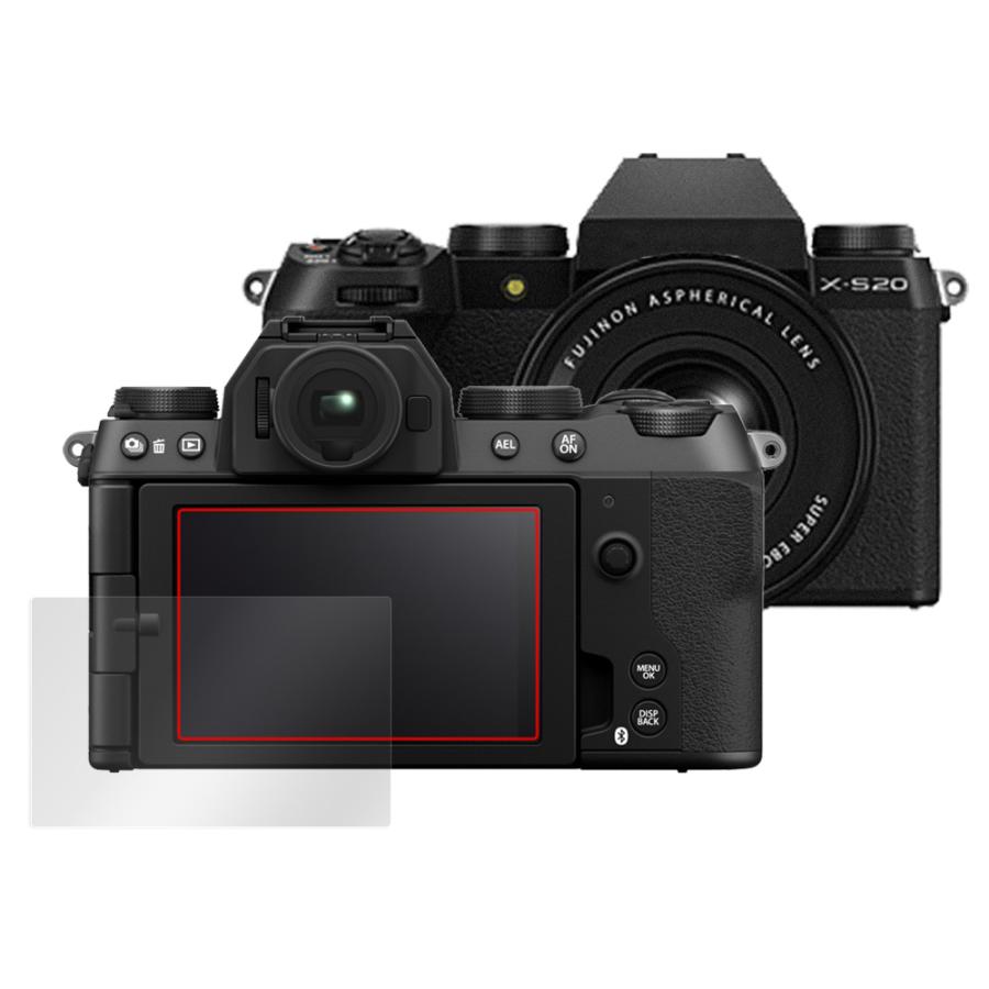 FUJIFILM ミラーレスデジタルカメラ X-S20 保護 フィルム OverLay Plus Lite for デジカメ XS20 高精細液晶対応 アンチグレア 反射防止｜film-visavis｜16