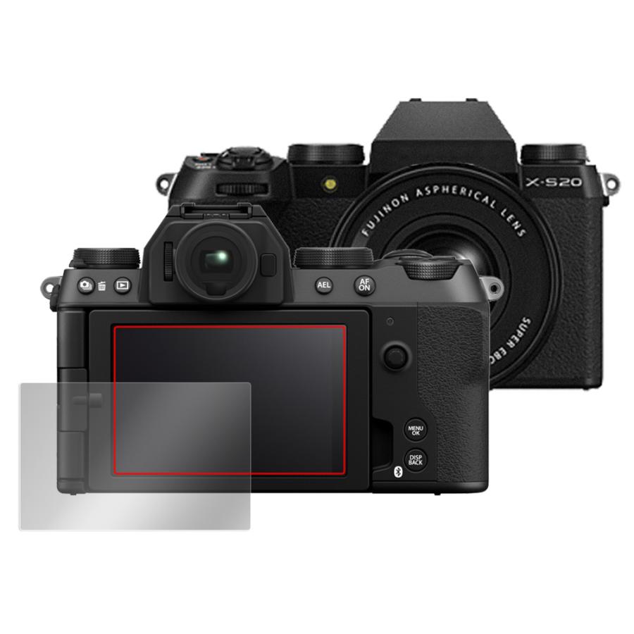 FUJIFILM ミラーレスデジタルカメラ X-S20 保護 フィルム OverLay Eye Protector FUJIFILM デジカメ XS20 液晶保護 ブルーライトカット｜film-visavis｜15